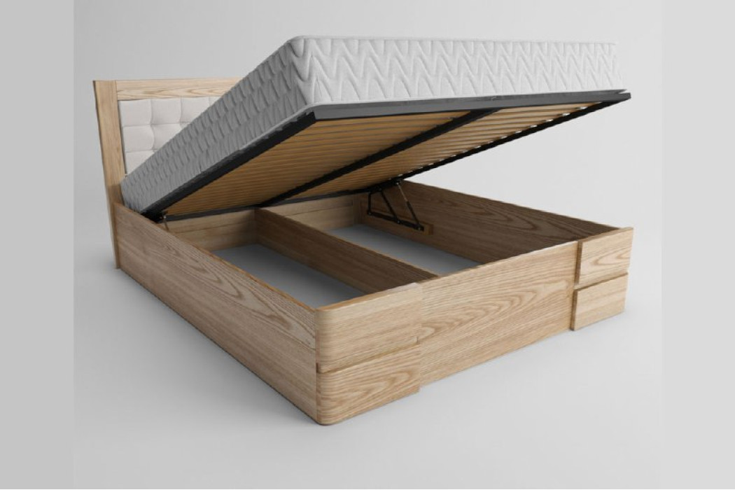 Ліжко з масиву ясена Елла Люкс / Ella Lux Jazzwood - Фото 4 Ліжко з масиву ясена Елла Люкс / Ella Lux Jazzwood - Фото 4