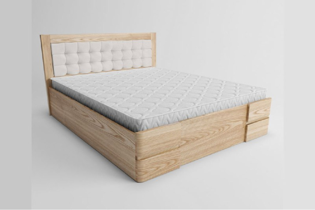 Ліжко з масиву ясена Елла Люкс / Ella Lux Jazzwood - Фото 6 Ліжко з масиву ясена Елла Люкс / Ella Lux Jazzwood - Фото 6