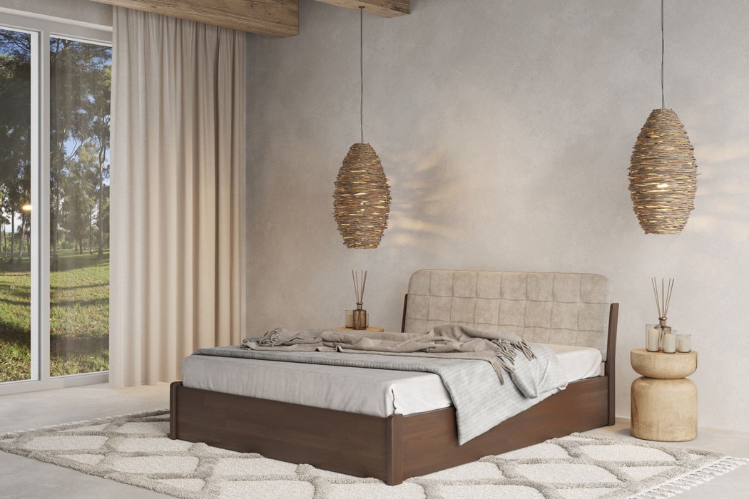 Ліжко Каліфорнія / California з підйомним механізмом , бук щит Mebli Lev - Фото 3 Ліжко Каліфорнія / California з підйомним механізмом , бук щит Mebli Lev - Фото 3