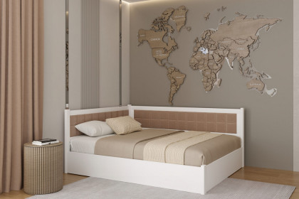 Ліжко Мілвокі з підйомним механізмом Mebli Lev Ліжко Мілвокі з підйомним механізмом Mebli Lev