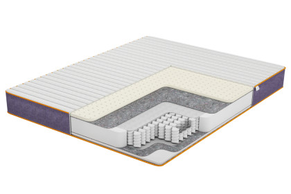 Ортопедичний матрац  Лілас/ Lilas Flowers Family Sleep
