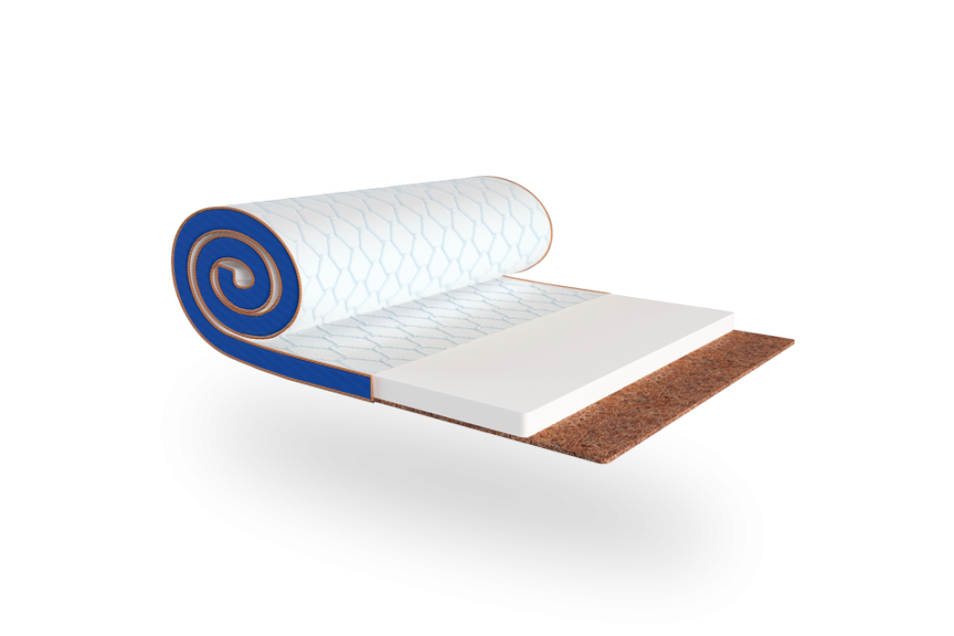 Топпер Sleep&Fly mini FLEX 2в1 KOKOS стрейч - Фото 1