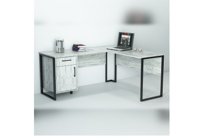 Офісний стіл кутовий Лофт СУЛА-4-1