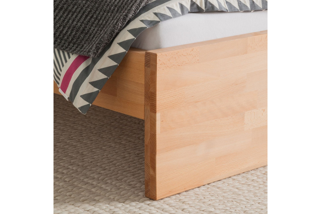 Дубове ліжко Леон з меблевого щита / Leon Greenlife - Фото 10