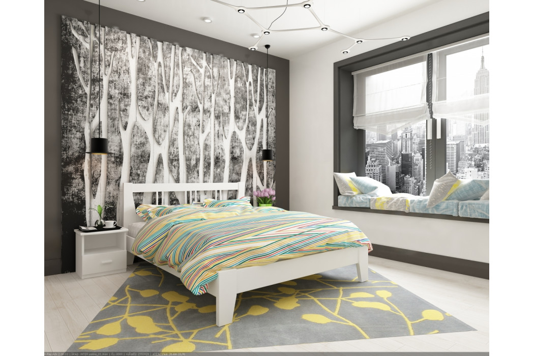 Ліжко Юкка Кемпас Бук Масив - Фото 1