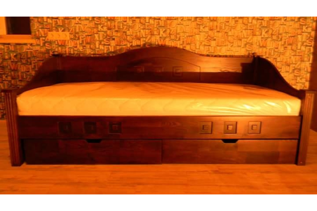 Ліжко Греція з масива бука - Фото 6