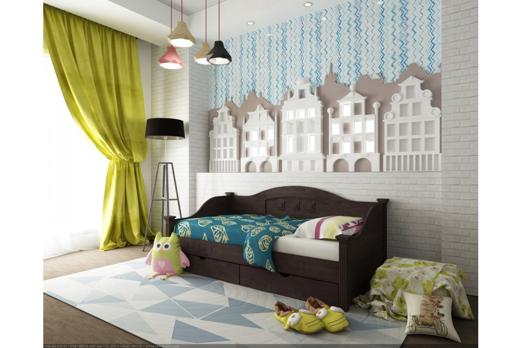 Кровать Греция (Бук Щит) - Фото 21 Кровать Греция (Бук Щит) - Фото 21