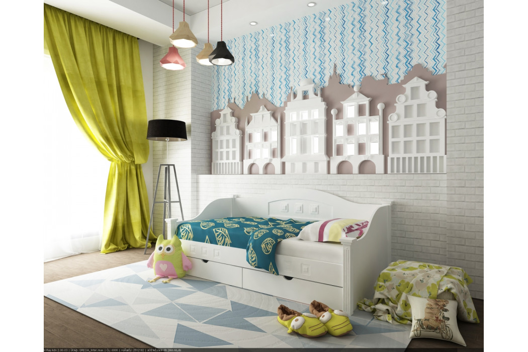 Кровать Греция (Бук Щит) Кровать Греция (Бук Щит)