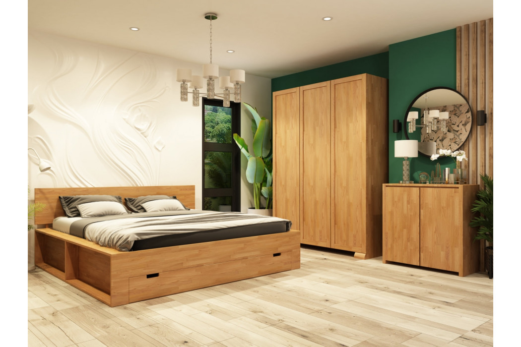 Ліжко з масиву дуба Віланд / Viland Greenlife - Фото 1