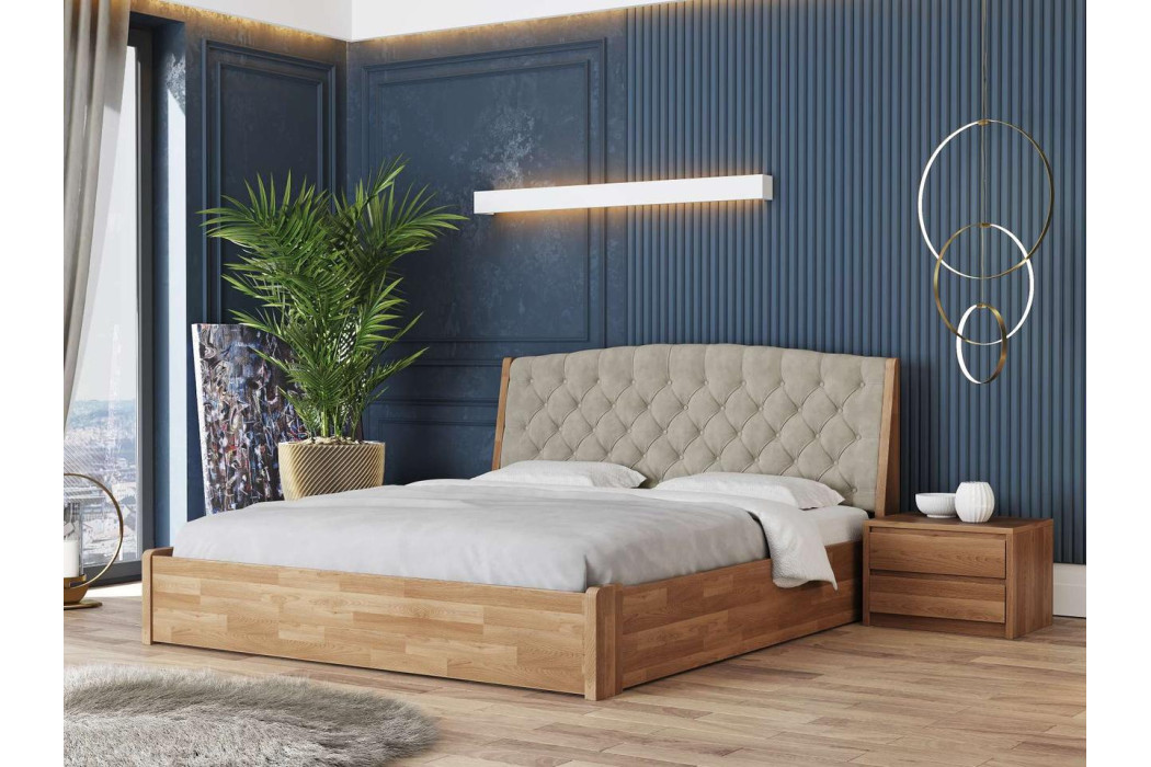 Ліжко Токіо Нове 50 з підйомним механізмом, Бук щит Mebli Lev - Фото 1