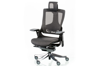 Wau 2 Charcoal Network Black