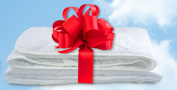 Покупай матрас и получай наматрасник в подарок!